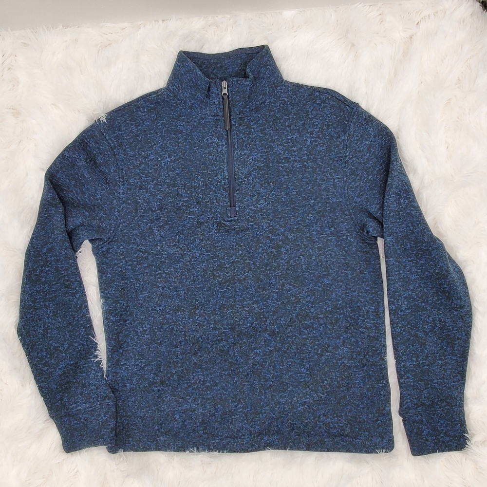 Old Navy Men's Blue Half-Zip Sweater Size M